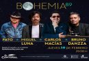 Cuatro destacados exponentes de la composición mexicana contemporánea se reunirán en la Bohemia 89 del Cantoral
