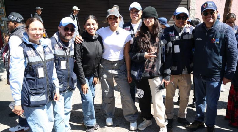 Ale Rojo de la Vega encabeza jornada de limpia Cuauhtémoc en la colonia Obrera