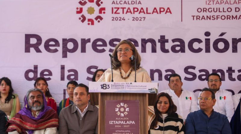 La 183 representación de la pasión, muerte y resurrección de Cristo en Iztapalapa marca un hito, «Somos patrimonio del mundo»