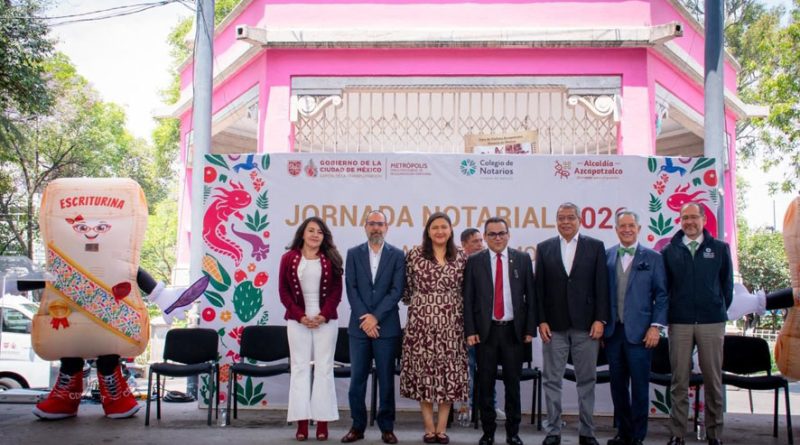 Llega Jornada Notarial a Azcapotzalco