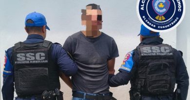 Detenido por robo con violencia en la Morelos; mujer resulta lesionada