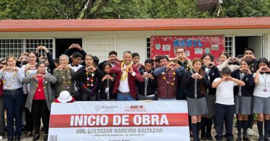 Impulsa Baltazar Narciso la educación con más infraestructura en Xiutetelco
