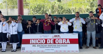 Más infraestructura educativa para Xiutetelco: Baltazar Narciso impulsa nuevas aulas y reconoce talento estudiantil