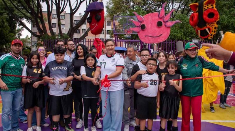 Nancy Núñez impulsa recuperación de espacios públicos con renovación del Parque La Frontera en Azcapotzalco