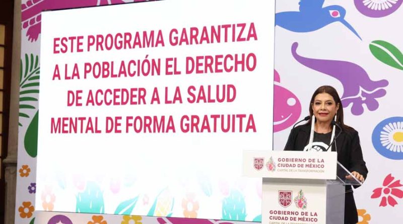 Con estrategia «Vida plena, corazón contento» se ha garantizado el derecho a la salud mental y al bienestar emocional a más de un millón de estudiantes: Clara Brugada