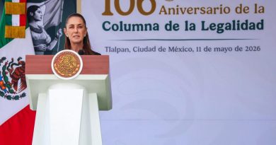 La soberanía no se negocia, la independencia se defiende todos los días; la relación de las naciones se construye desde el respeto, nunca desde la imposición: Presidenta Claudia Sheinbaum en 106 aniversario de la columna de la legalidad