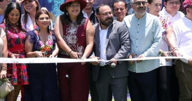 Miriam Saldaña, acompaña a la Jefa de Gobierno en la inauguración de UTOPÍA en Azcapotzalco
