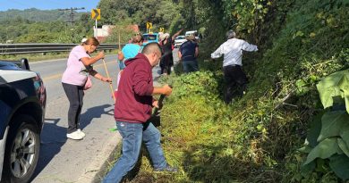 Baltazar Narciso encabeza jornada comunitaria sobre la carretera El Progreso–San Martín
