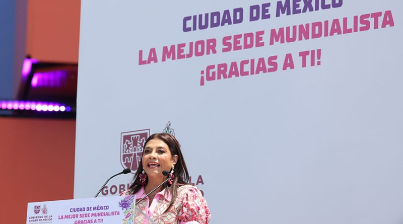 Reconoce Clara Brugada a más de 40 mil servidores públicos que hicieron de la Ciudad de México la  mejor sede mundialista