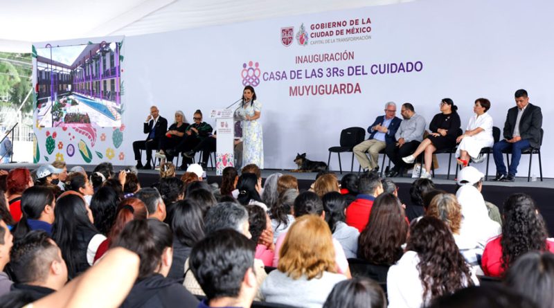 Inaugura Clara Brugada casa de las 3R’S de las Muyuguarda, en Xochimilco; refrenda compromiso de un nuevo hospital