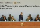 Esa es la esencia del pueblo de México, no dejar a nadie atrás: Presidenta Claudia Sheinbaum reconoce al agrupamiento «Yumare» que brindó apoyo a Venezuela por terremotos