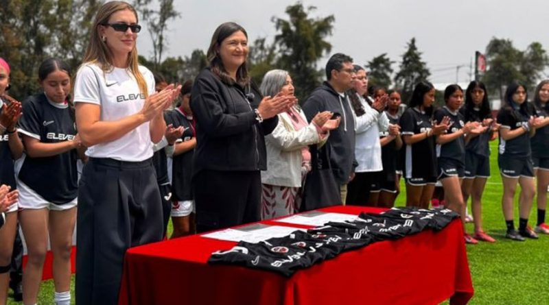 Nancy Núñez firma acuerdo de fomento deportivo con Alexia Putellas a través de Eleven México