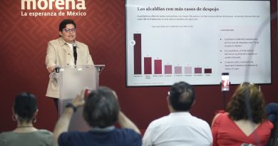 Que el partido del Cartel Inmobiliario quiera abanderar la lucha contra el despojo es ofensivo para las víctimas: Morena