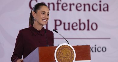 La economía de las familias mexicanas mejora; hay bienestar: presidenta Claudia Sheinbaum destaca reducción de la inflación anual al registrar 3.12% en julio