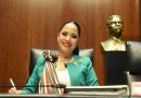 Juanita Guerra pide proteger escuelas y empresas de la extorsión en morelos