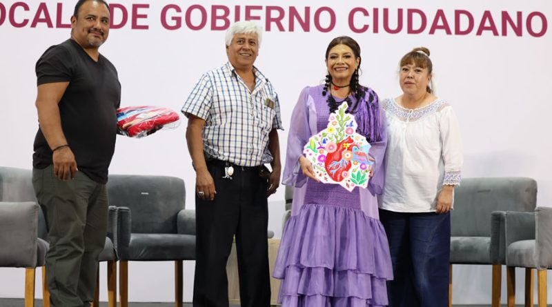 Encabeza Clara Brugada atención a más de 4 mil personas en audiencia ciudadana en el Zócalo