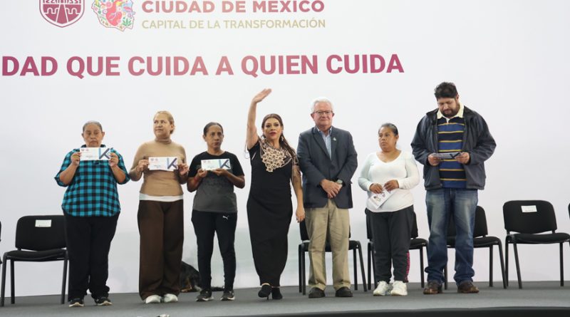 Clara Brugada reconoce el trabajo invisibilizado de las personas cuidadoras y amplía apoyos a 5 mil beneficiarios