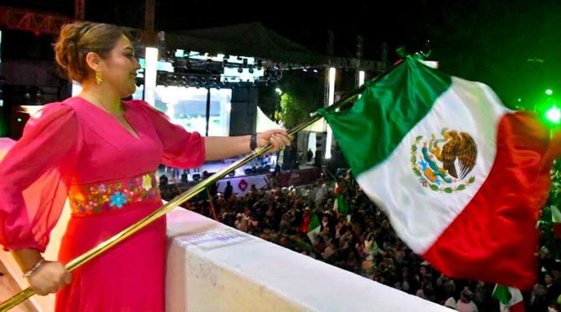 Más de 6 mil personas se unen a la celebración del grito de independencia en Tláhuac
