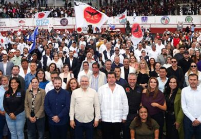 Pedro Haces reafirma en Michoacán su respaldo al proyecto de Claudia Sheinbaum