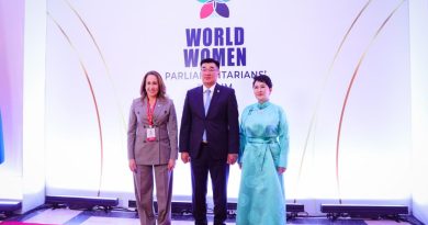 Virginia magaña lleva la voz de México al foro mundial de mujeres parlamentarias en Mongolia
