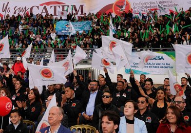 Desde Aguascalientes, Pedro Haces reafirma su lealtad a la Presidenta Sheinbaum y a la Cuarta Transformación de México