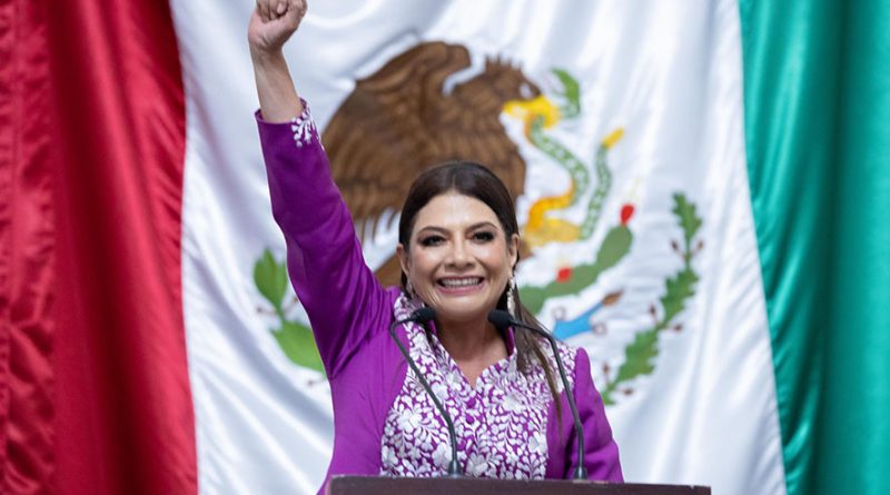 Ante el Congreso Clara Brugada anuncia 4 iniciativas de ley, un nuevo plantel para la UNAM y la creación de la banca de la ciudad. Llama a terminar con el discurso de odio