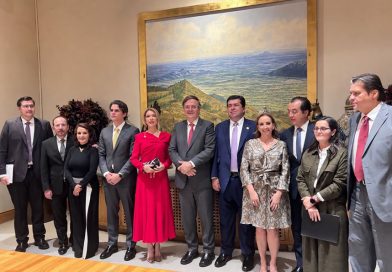 Pedro Haces y Marcelo Ebrard dialogan sobre el T-MEC: «Es un asunto de Estado»
